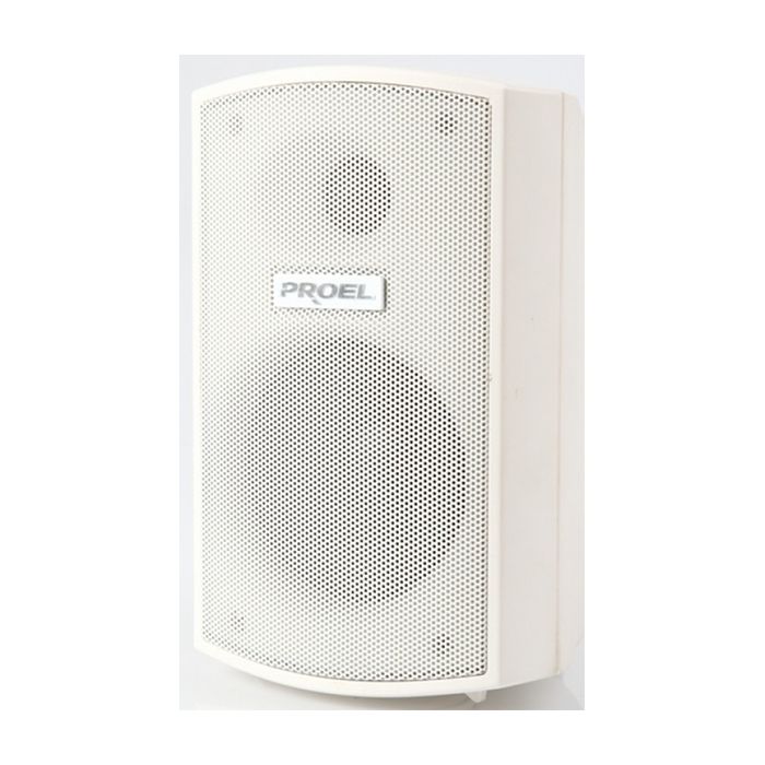 PROEL 2-Way Monitor Speaker 15/7,5/4/2/1W  White