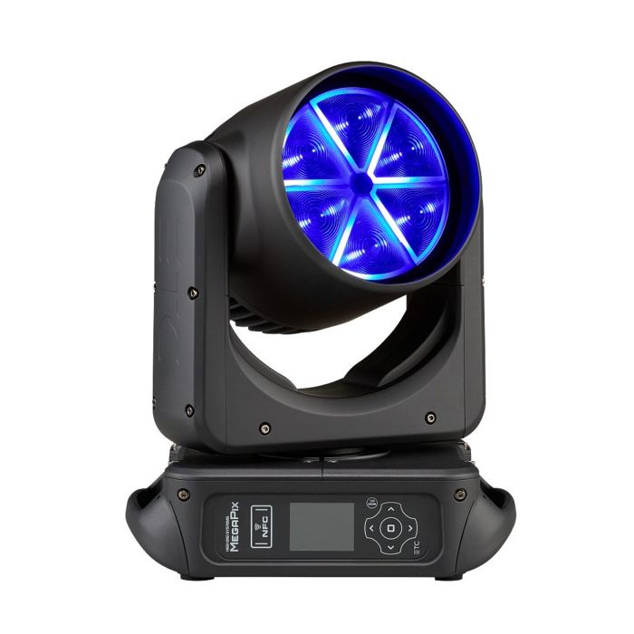 HES MegaPix Wash Fixture Black, in molded insert