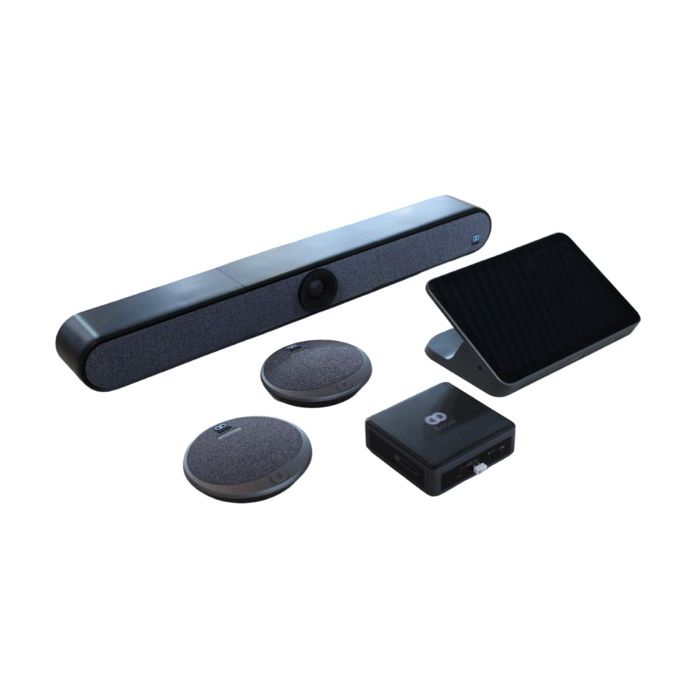 Boom Zoom Room Large Video Bar Kit, Black