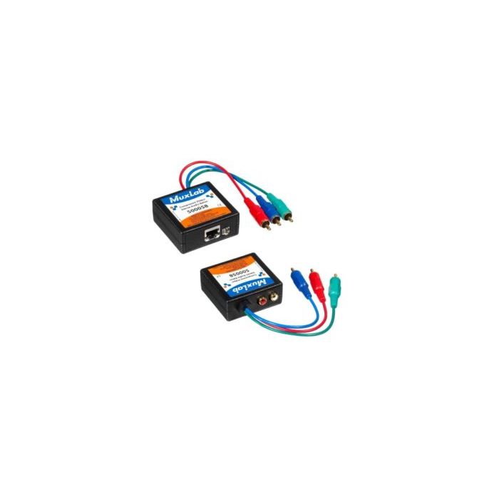 Muxlab Component Video/Stereo Audio Balun 2-Pack