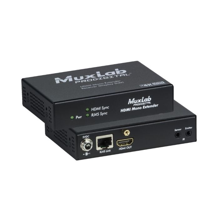 Muxlab HDMI Extender Kit, HDBT, UHD-4K