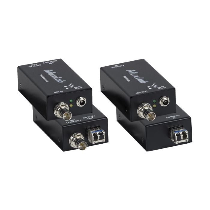 Muxlab 12G SDI Fiber Extender Kit