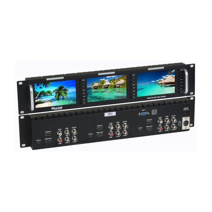 Muxlab HDMI / 3G-SDI Triple Display