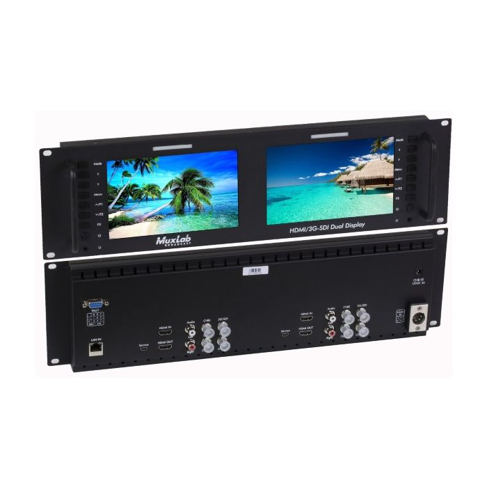 Muxlab HDMI / 3G-SDI Dual Display