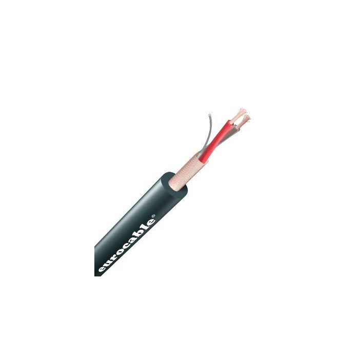 Eurocable Microphone cable red 6mm copper screen