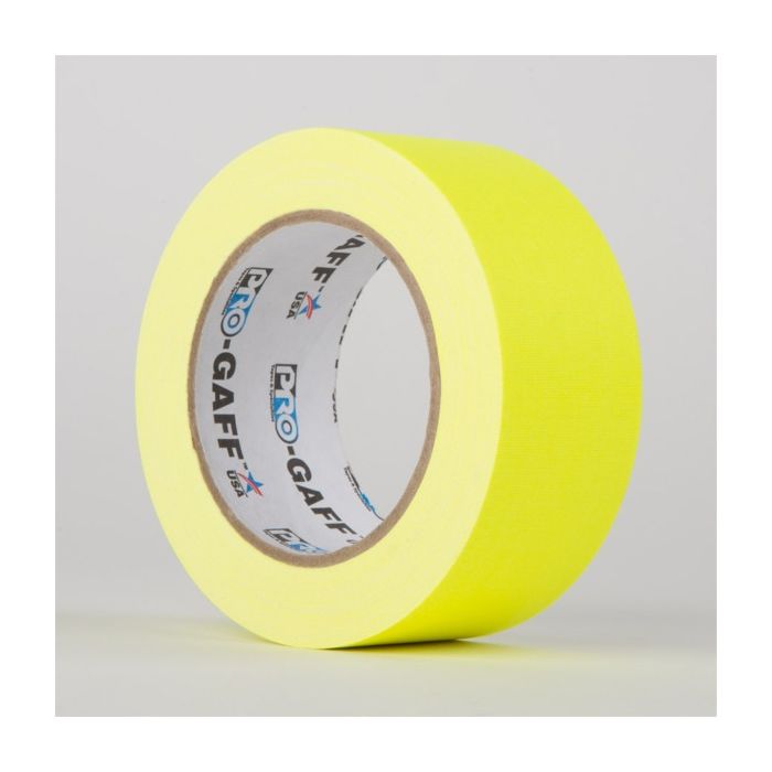 LeMark Pro Gaff Fluorescent 48mm x 22.8m, yellow