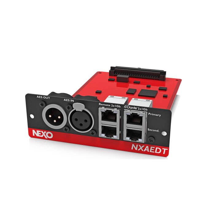 Nexo Extension Card MK2 AES/EBU & Dante™